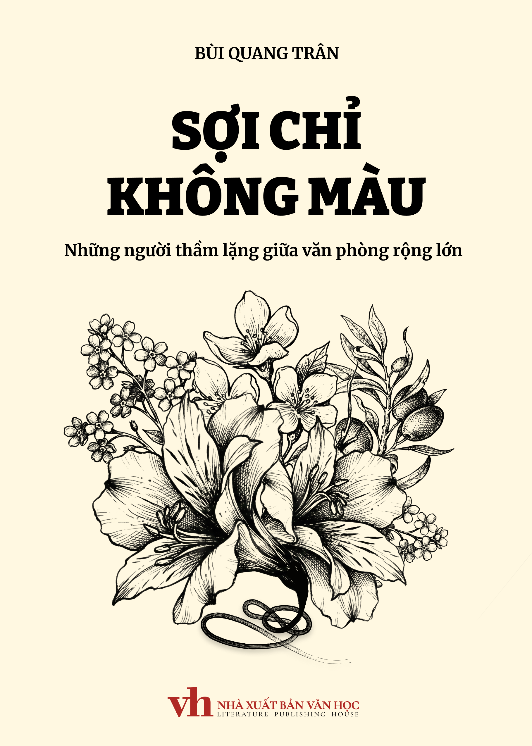 Sợi Chỉ Không Màu — bìa sách